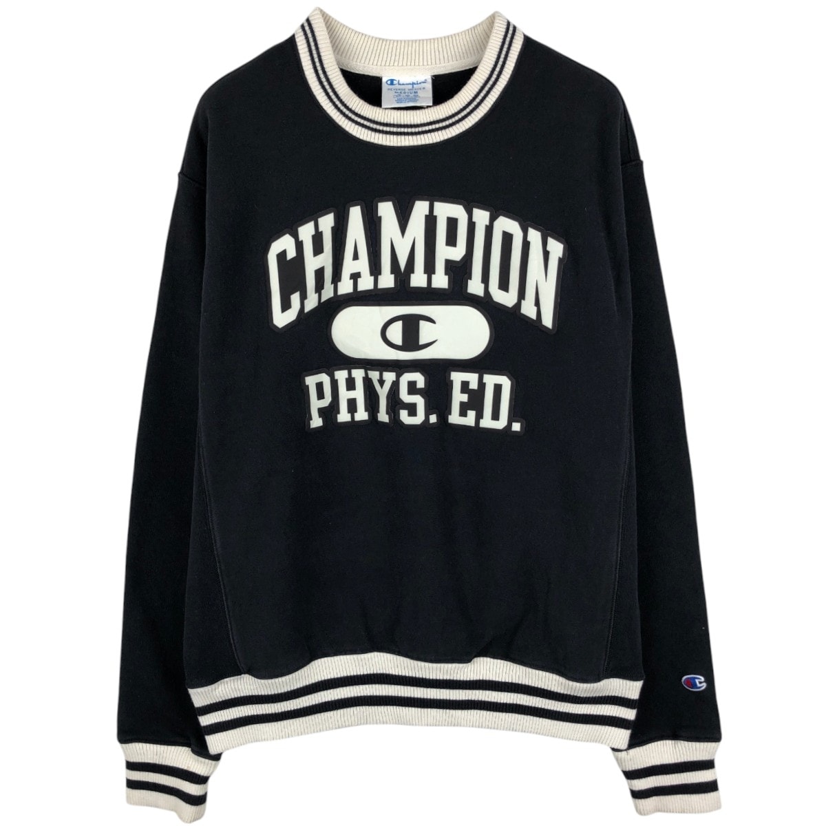 古着 チャンピオン Champion REVERSE WEAVE リバースウィーブ ロゴスウェットシャツ トレーナー メンズM相当/eaa680115