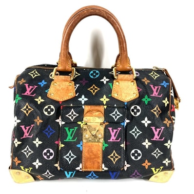 ルイヴィトン LOUIS VUITTON スピーディ30 スピーディ 30 M92642 モノグラムマルチカラー ミニボストンバッグ カバン ハンドバッグ モノグラムマルチカラーキャンバス ノワール ブラック