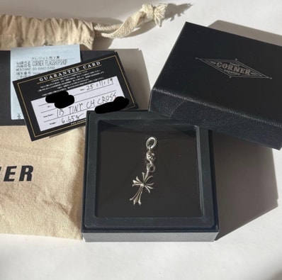 Chrome Hearts 1B TNY CH CRS "Silver"