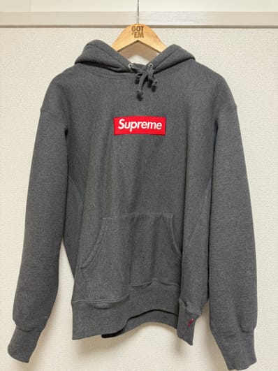 Supreme Box Logo Hooded Sweatshirt "Charcoal" (21FW)