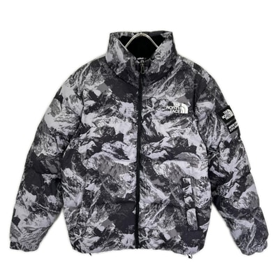 ノースフェイス NJ3NN63A 海外限定 マウンテン柄 NOVELTY ASPEN EX ON BALL JACKET/ダウンジャケット S