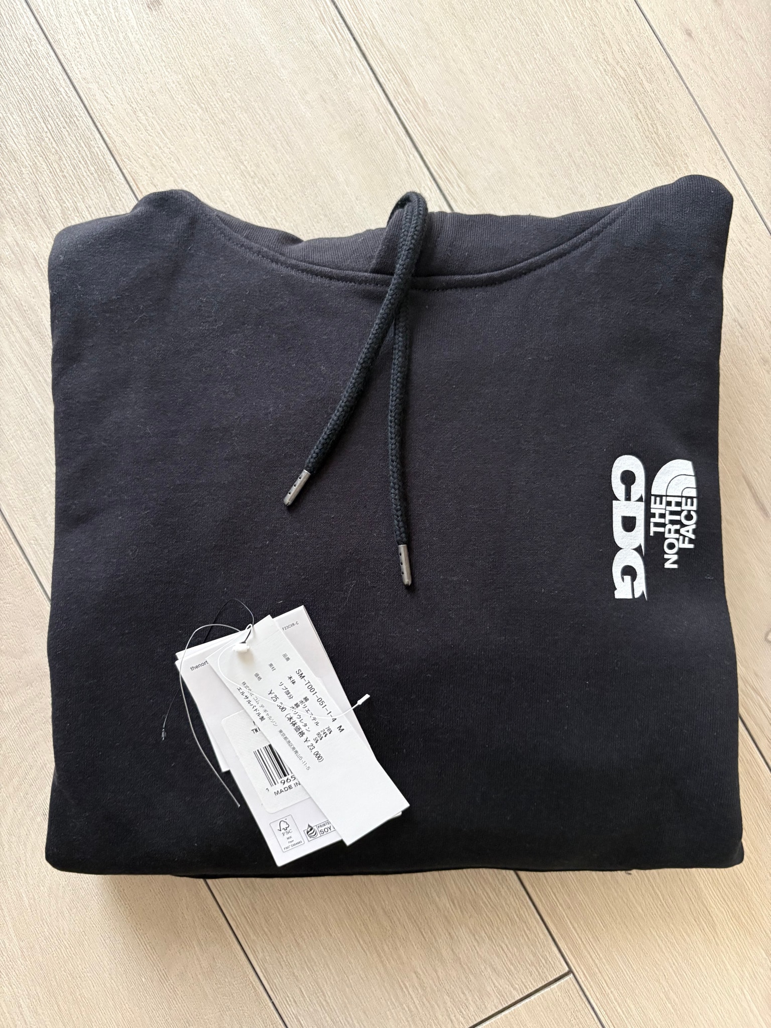 The North Face x CDG Icon Pullover Hoodie "Black"