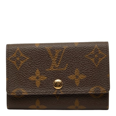 ルイ ヴィトン モノグラム ミュルティクレ6 キーケース 6連 M62630 ブラウン PVC レザー レディース LOUIS VUITTON 【中古】