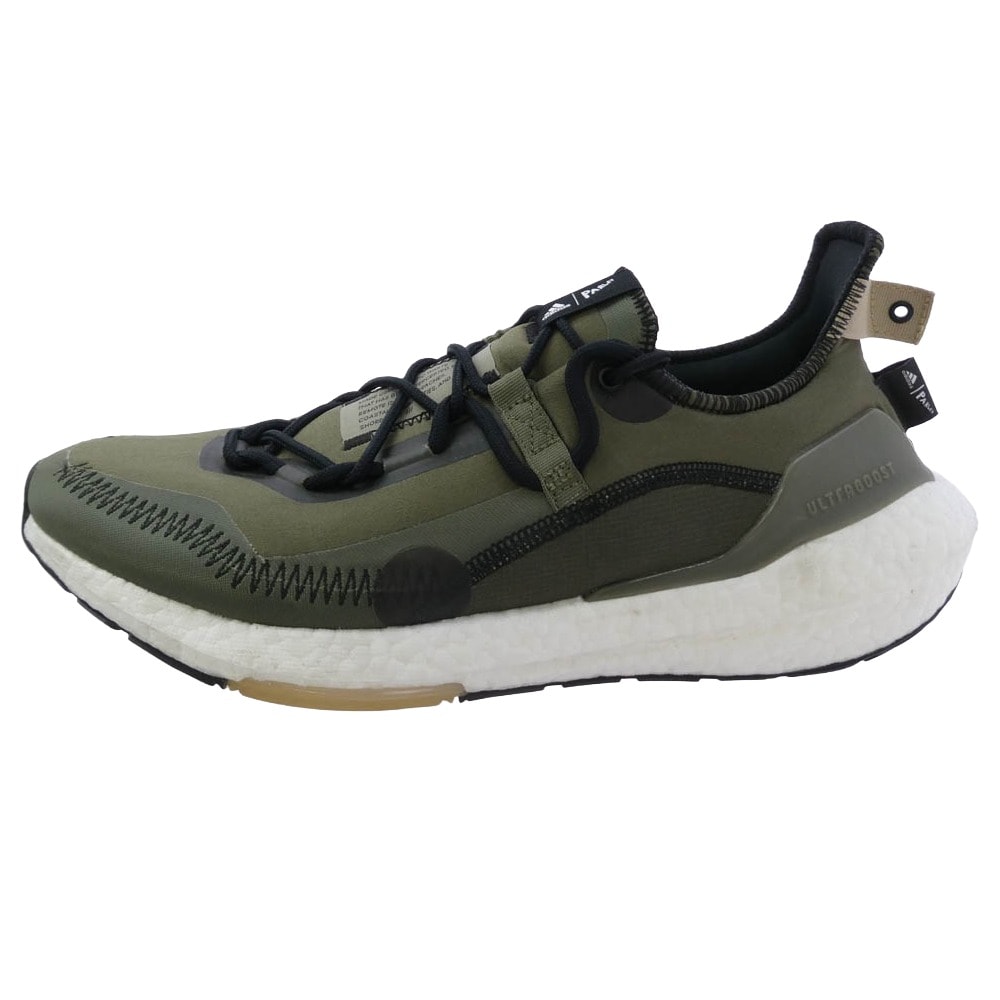 adidas アディダス スニーカー G55649 Parley Ultraboost 21 Focus Olive パーレイ  ウルトラブースト21 スニーカー カーキ系 29cm【中古】