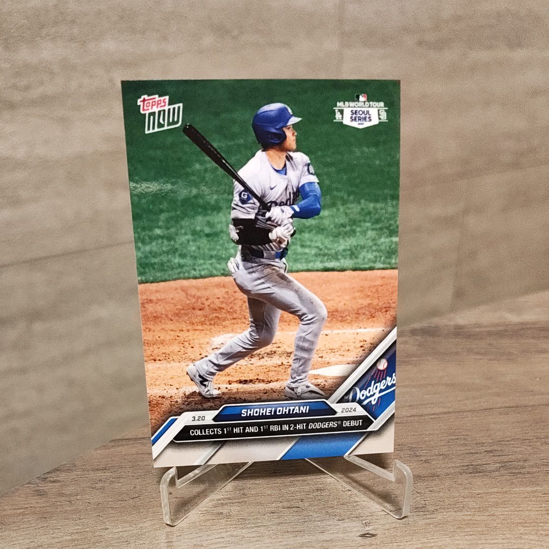 大谷翔平 [1](2024 MLB トップスナウ JPカード)