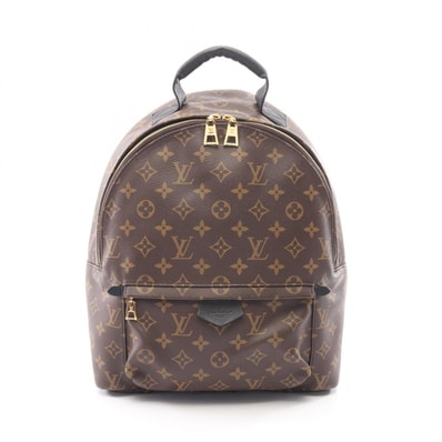 ルイ・ヴィトン LOUIS VUITTON パームスプリングス バックパック MM リュックサック バックパック バッグ PVCコーティングキャンバス レザー モノグラム レディース ブラウン系 / ブラック系 M44874 【中古】