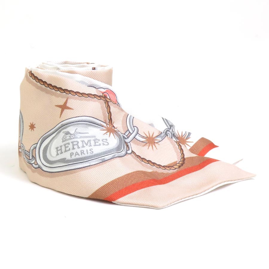 エルメス HERMES スカーフ ツイリー シルク マルチカラー レディース【中古】 56799k