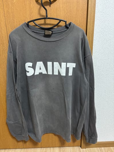 SAINT Mxxxxxx LS TEE/S>N>T "Black"