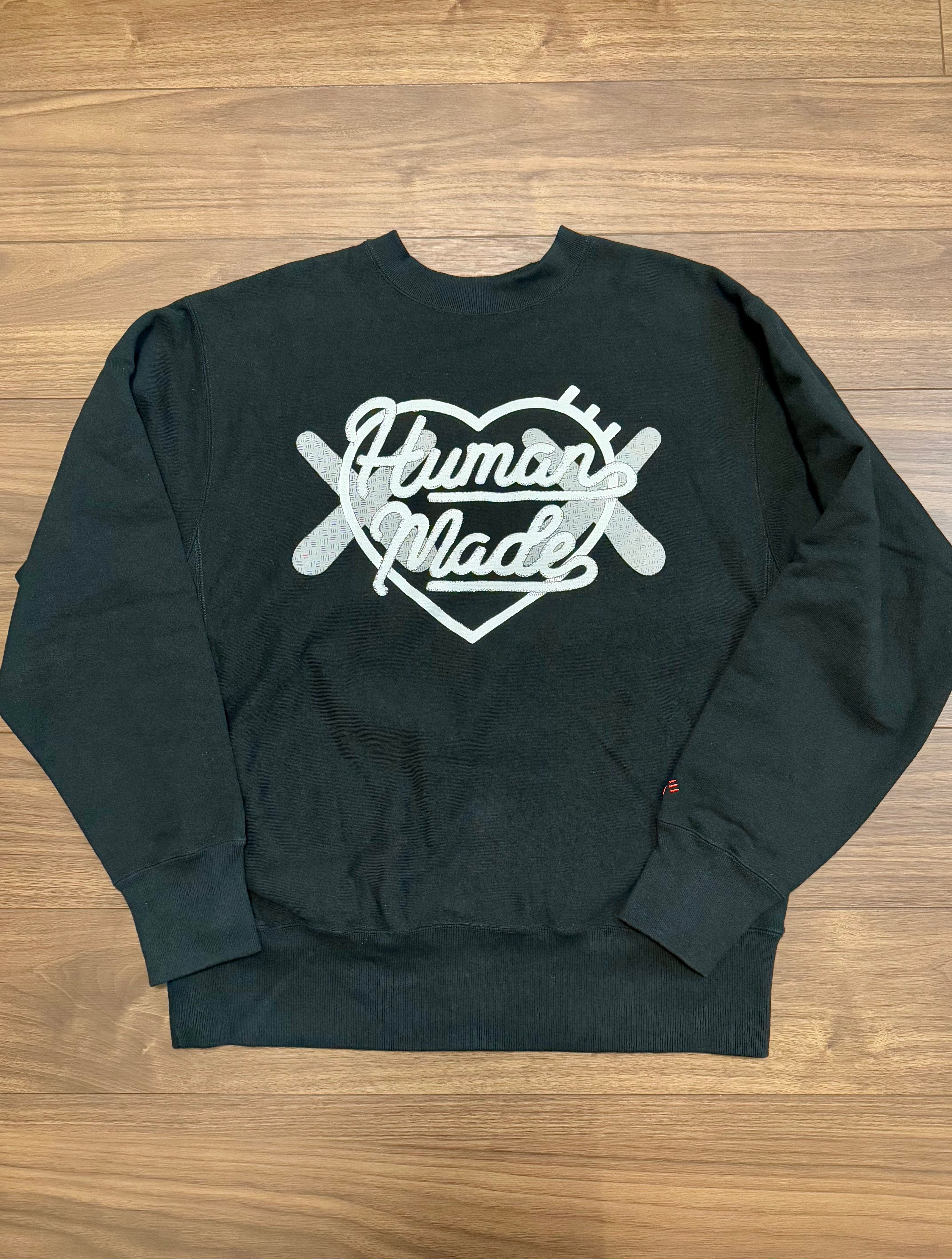 HUMAN MADE x KAWS Made Sweatshirt "Black"