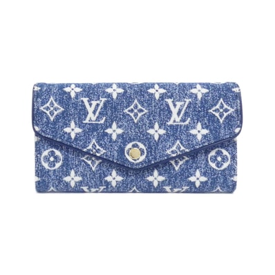 ルイヴィトン モノグラム ジャカード デニム ポルトフォイユ サラ M81183 財布