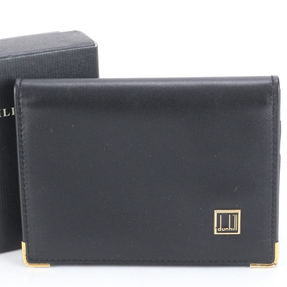 ■美品 ダンヒル コンフィデンシャルカードケース レザー