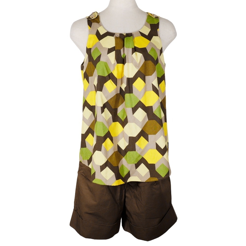 マークバイマークジェイコブス ノースリーブ&ハーフパンツ レディースセットアップ