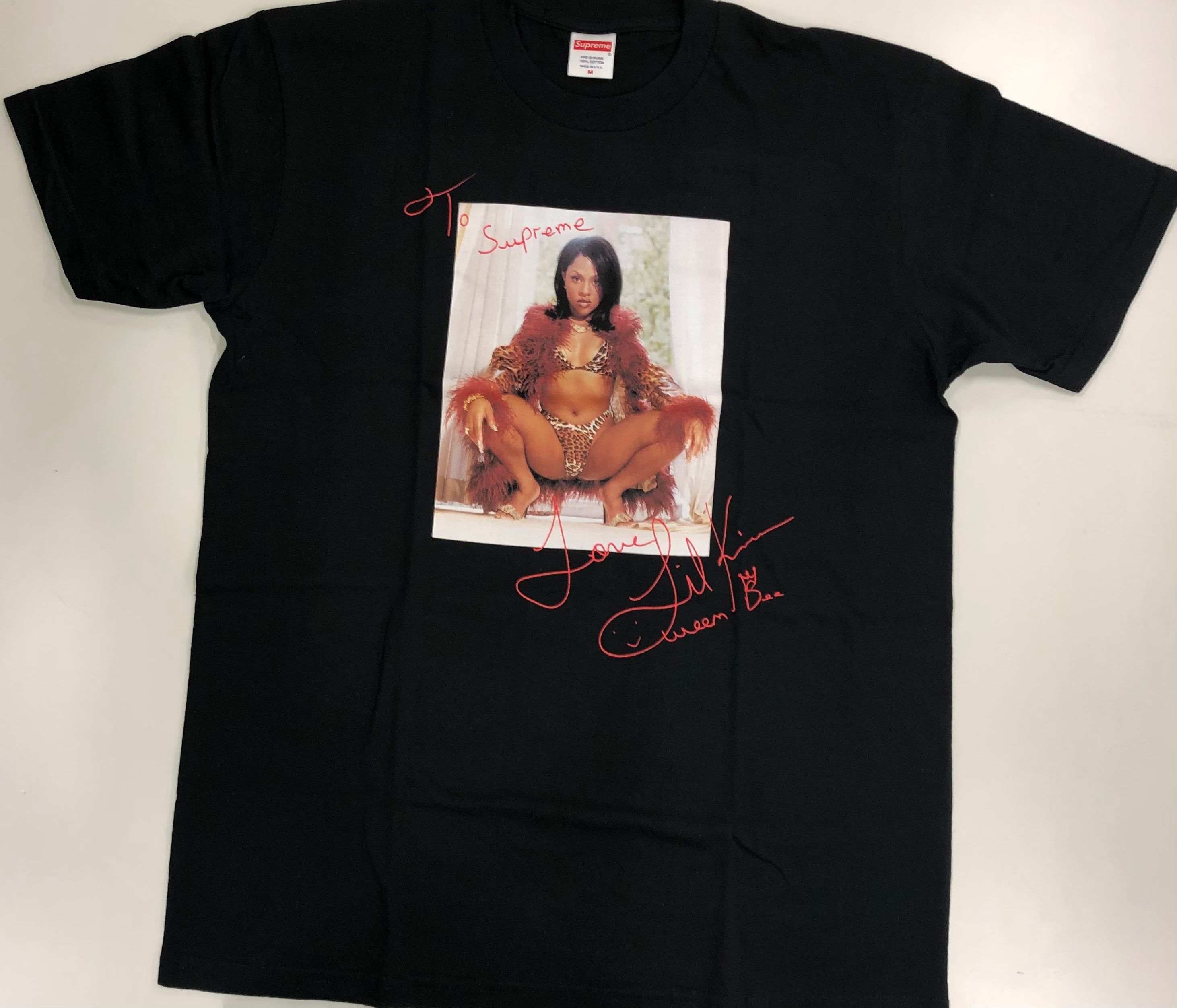 Supreme Lil Kim Tee "Black"