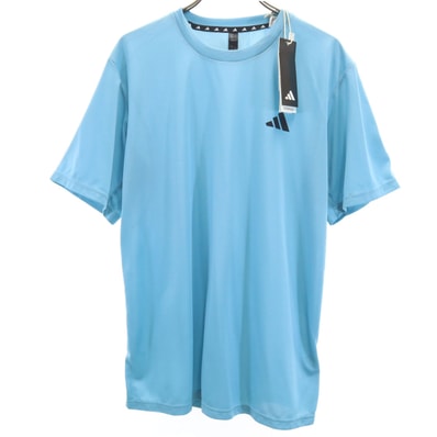 未使用 adidas アディダス トレーニング 半袖 Tシャツ M 水色