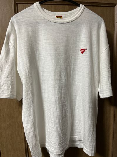 HUMAN MADE HEART BADGE T-SHIRT "White"