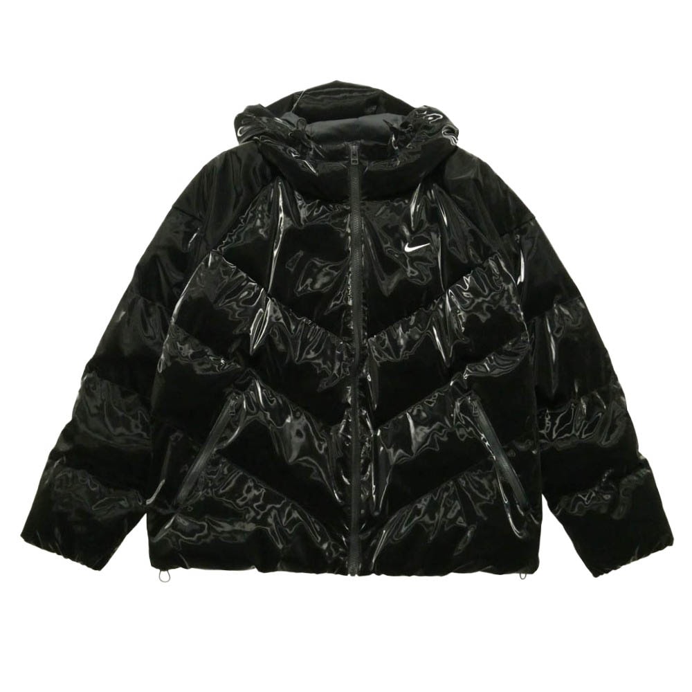 NIKE ナイキ IH8009-010 W NSW Therma-FIT Shine Padded Jacket サーマフィット シャイン パデッド ジャケット ブラック系 L【美品】【中古】