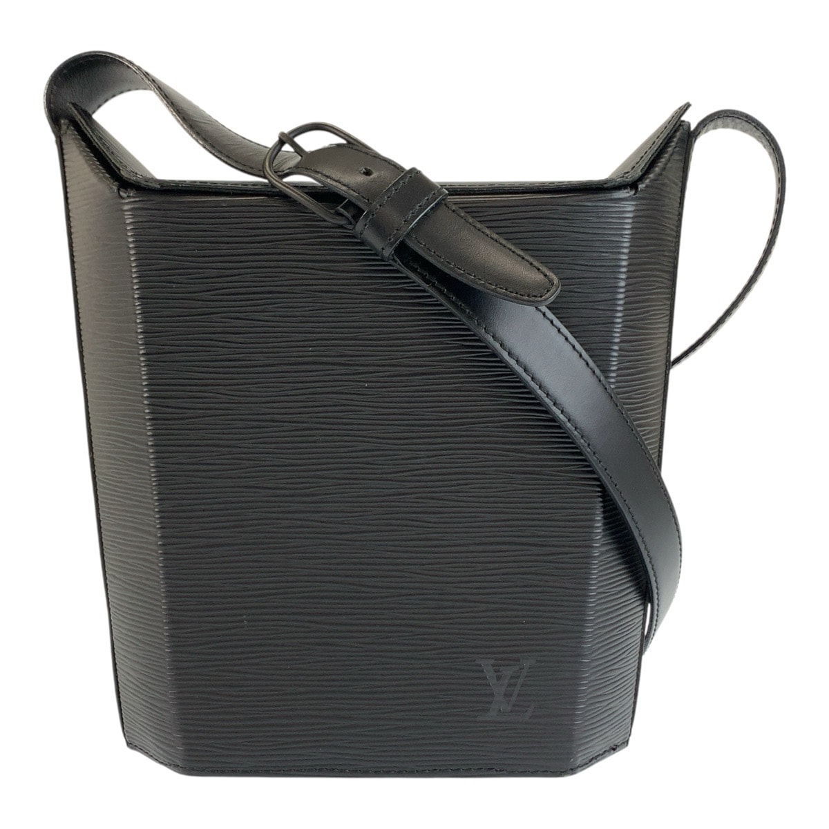 美品 LOUIS VUITTON ルイヴィトン エピ サック ソウ ブラック 黒 レザー ショルダーバッグ 1-0292485 【中古】