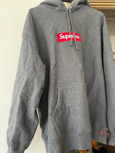 Supreme Box Logo Hooded Sweatshirt "Charcoal" (21FW)