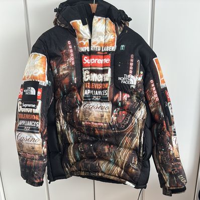 Supreme x The North Face 800-Fill Half Zip Hooded Pullover "Multi"
