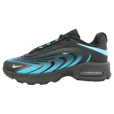 NIKE ナイキ IR0819-014 Air Max FIRE エアマックス ファイア ブラック ガンマブルー ローカットスニーカー ブラック系 ライトブルー系 26.5cm【新古品】【未使用】【中古】