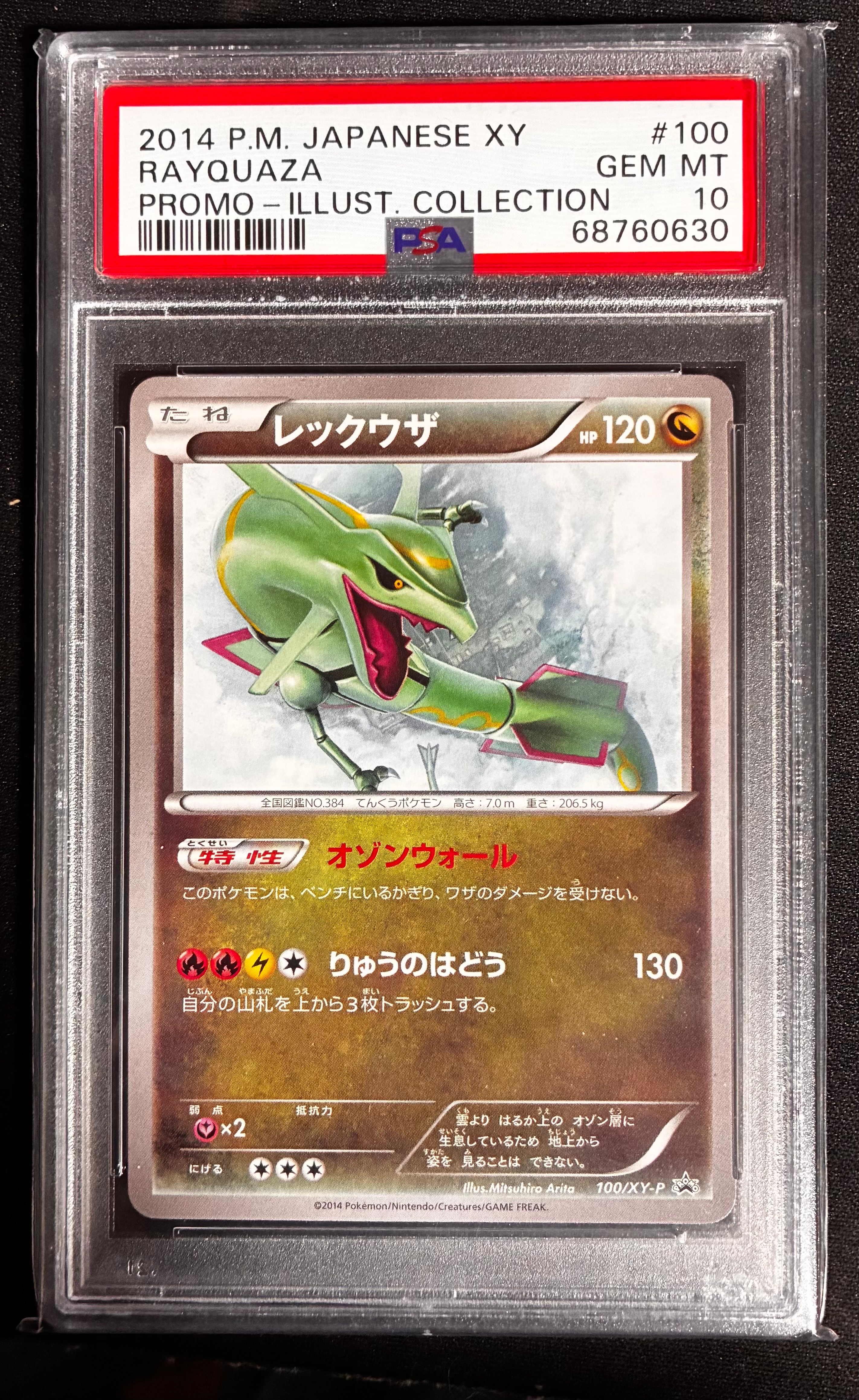 レックウザ イラストコレクション: プロモ[XY-P 100/XY-P](プロモーションカード「XY-P」)