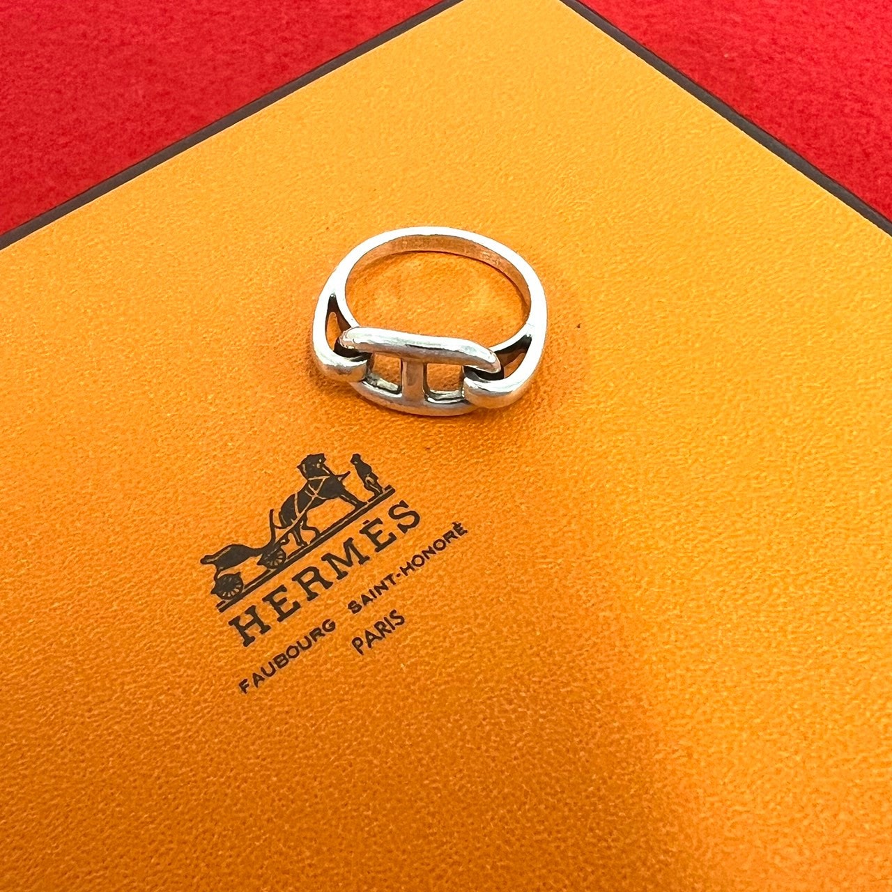 HERMES エルメス シェーヌダンクル リング シルバー925 リング・指輪 10号 シルバー
20821