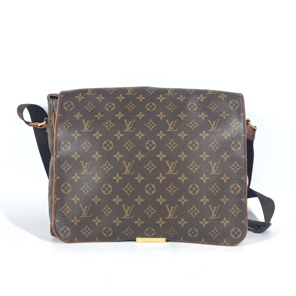 ルイヴィトン LOUIS VUITTON アベス M45257 モノグラム 斜め掛け メッセンジャーバッグ ショルダーバッグ モノグラムキャンバス ブラウン