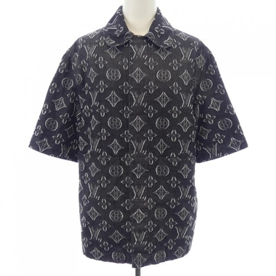 ルイヴィトン LOUIS VUITTON モノグラムショートスリーブシャンブレーシャツ HPS73WARS S/Sシャツ