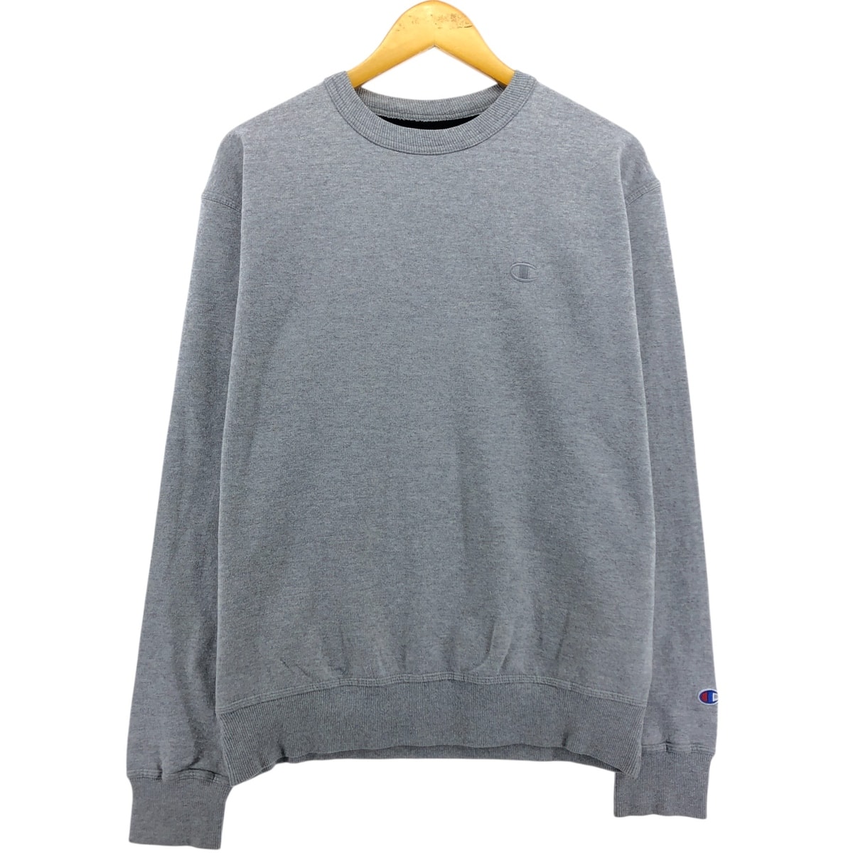 古着 00年代 チャンピオン Champion AUTHENTIC ATHLETICWEAR ワンポイントロゴスウェットシャツ トレーナー メンズM相当/eaa455126