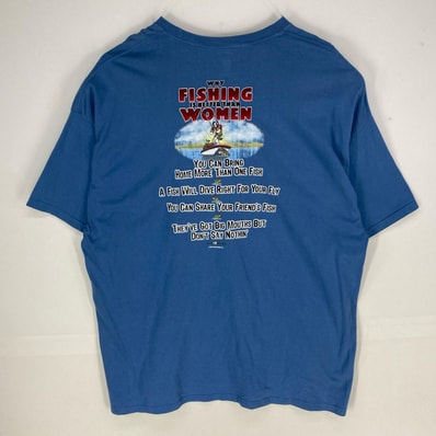 古着 ヘインズ Hanes 半袖Tシャツ BIG DOGS クルーネック ショートスリーブ 3XL ブルー系 バックプリント メンズ