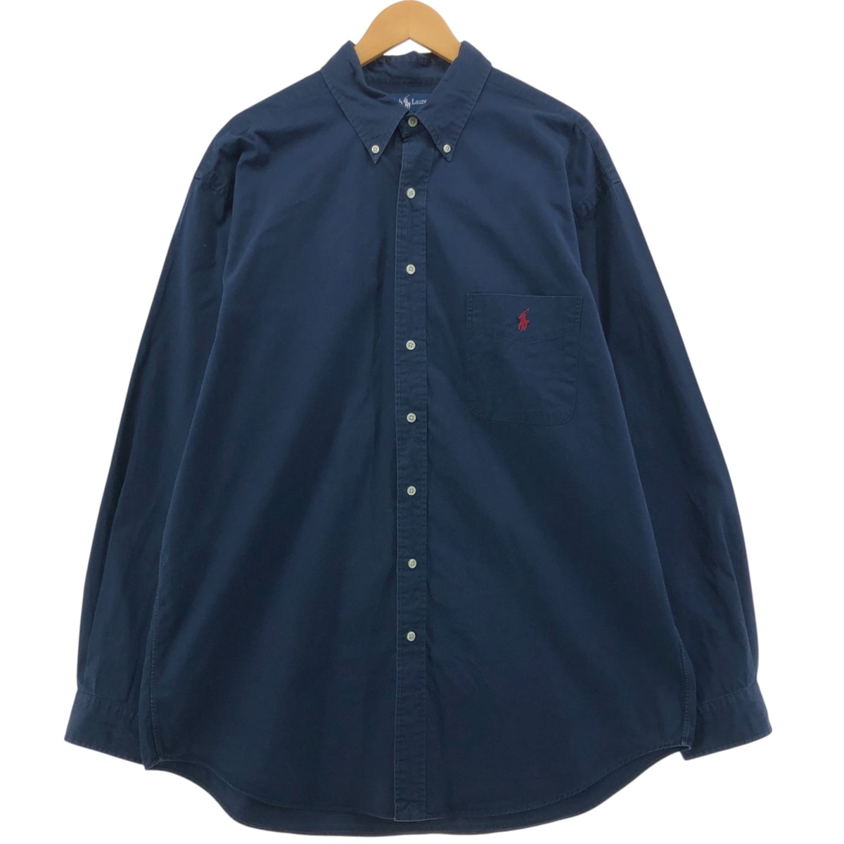 古着 ラルフローレン Ralph Lauren 長袖 ボタンダウンシャツ メンズXL相当/eaa561520