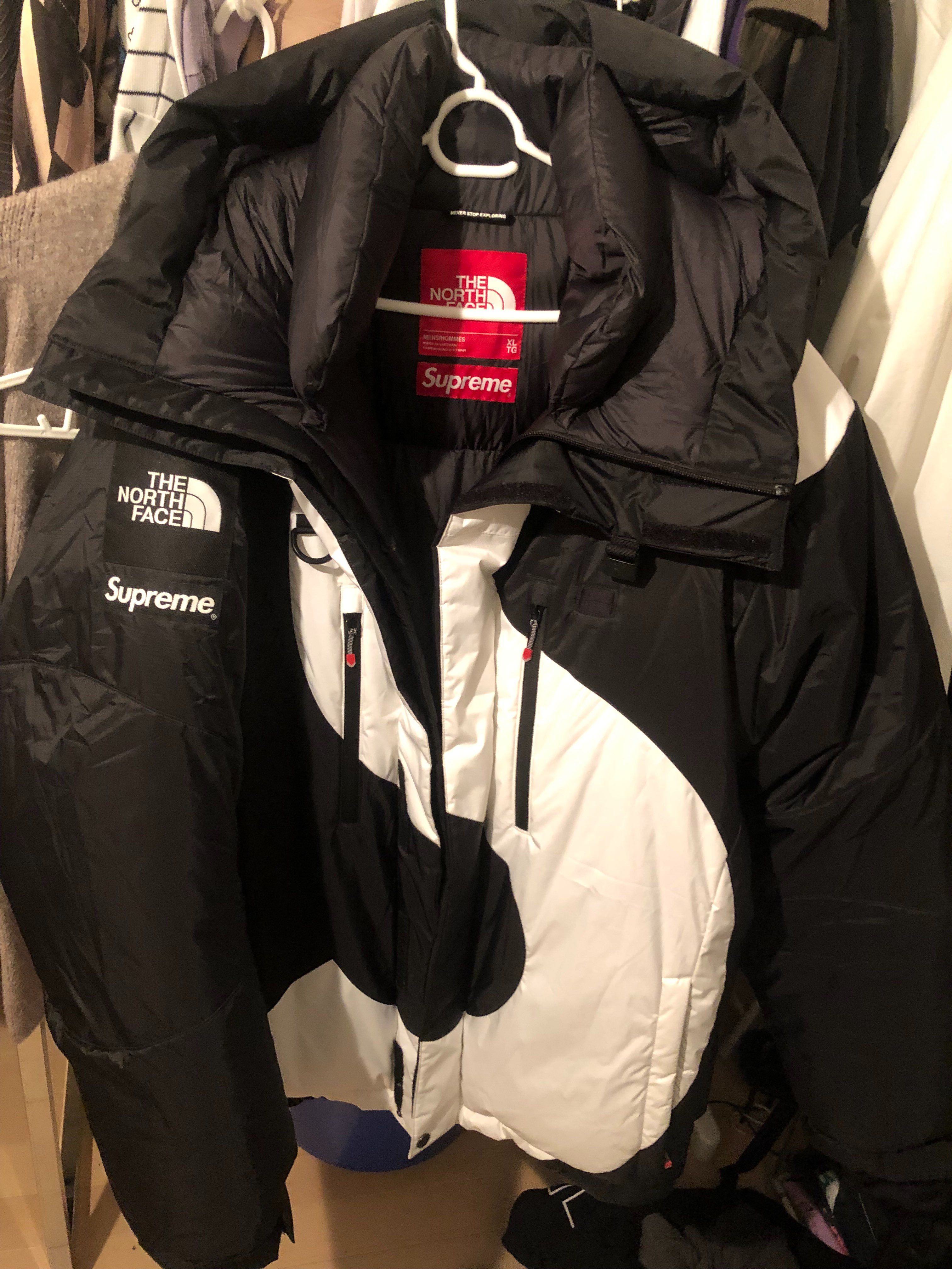 Supreme x The North Face Summit Series S Logo Himalayan Parka "Black"