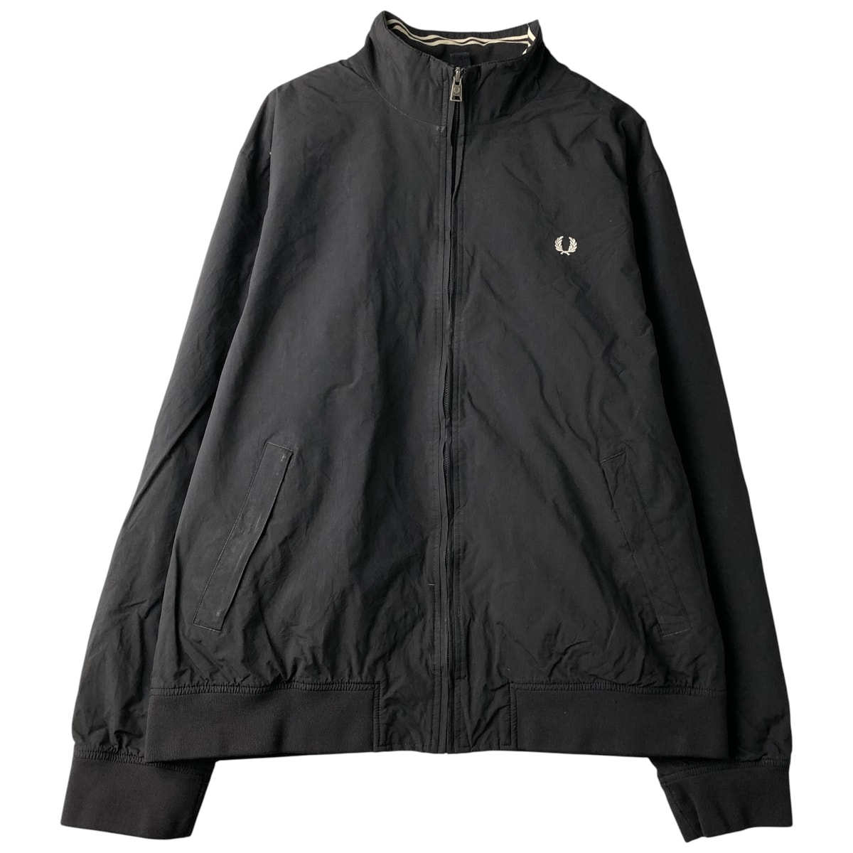 古着 フレッドペリー FRED PERRY リップストップ ウインドブレーカー メンズXL相当/eaa459010