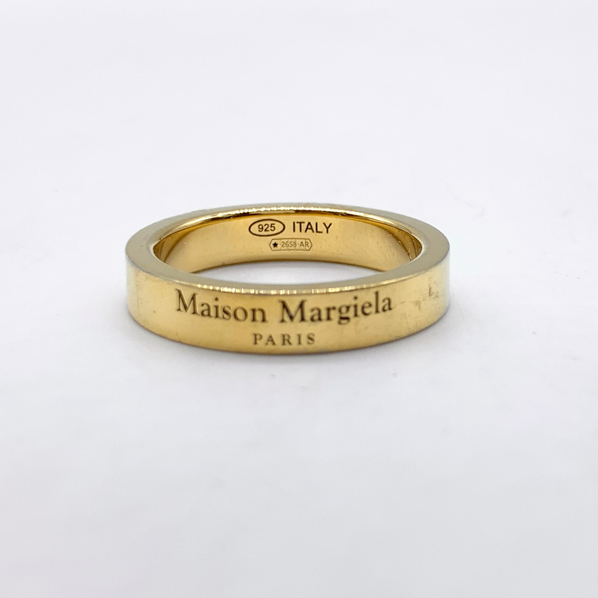 Maison Margiela Logo Ring "Gold"