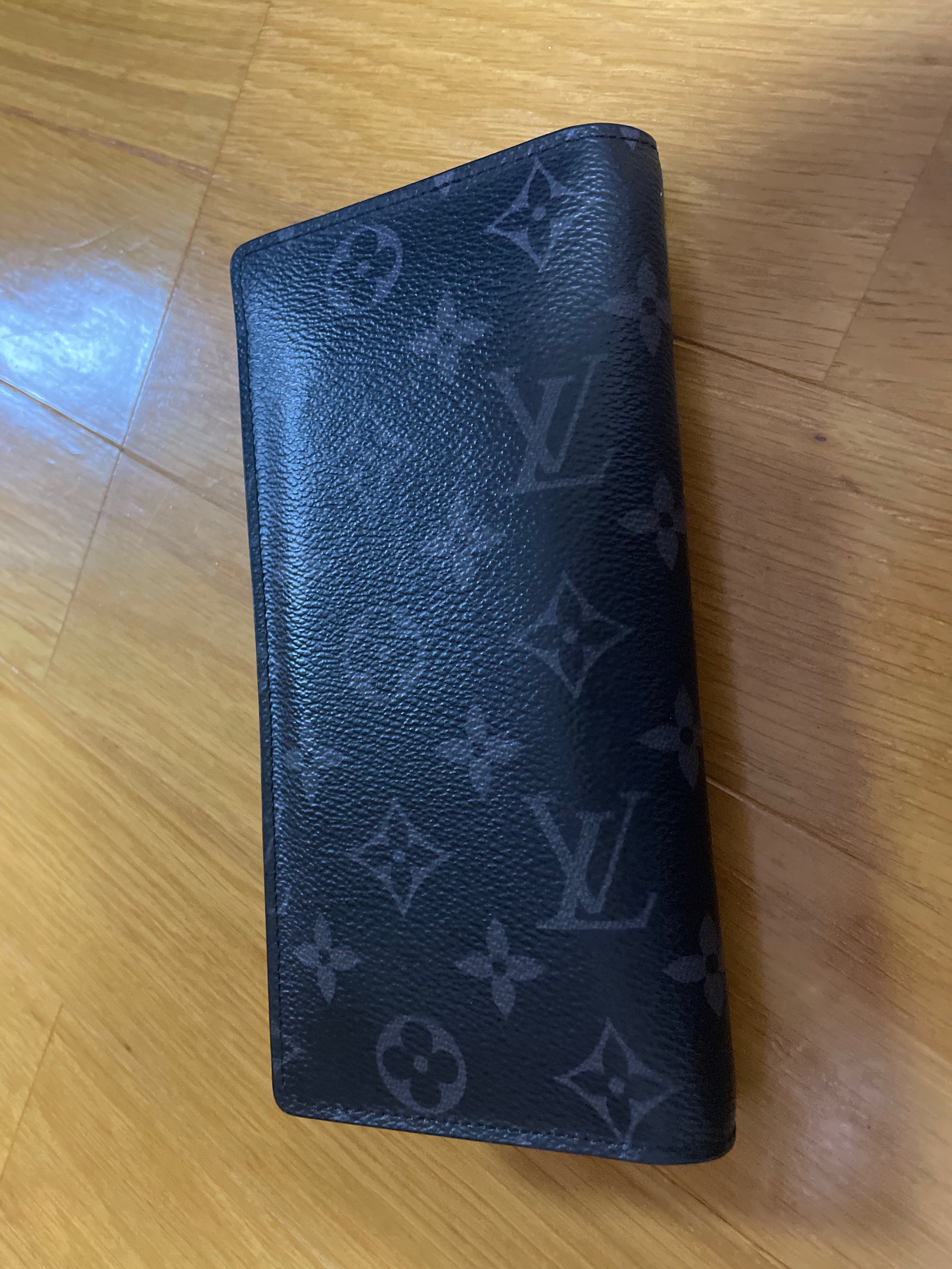 Louis Vuitton Brazza Wallet Monogram Eclipse