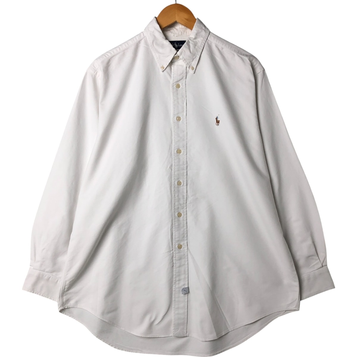 古着 ラルフローレン Ralph Lauren YARMOUTH 長袖 ボタンダウンシャツ メンズL相当/eaa548360