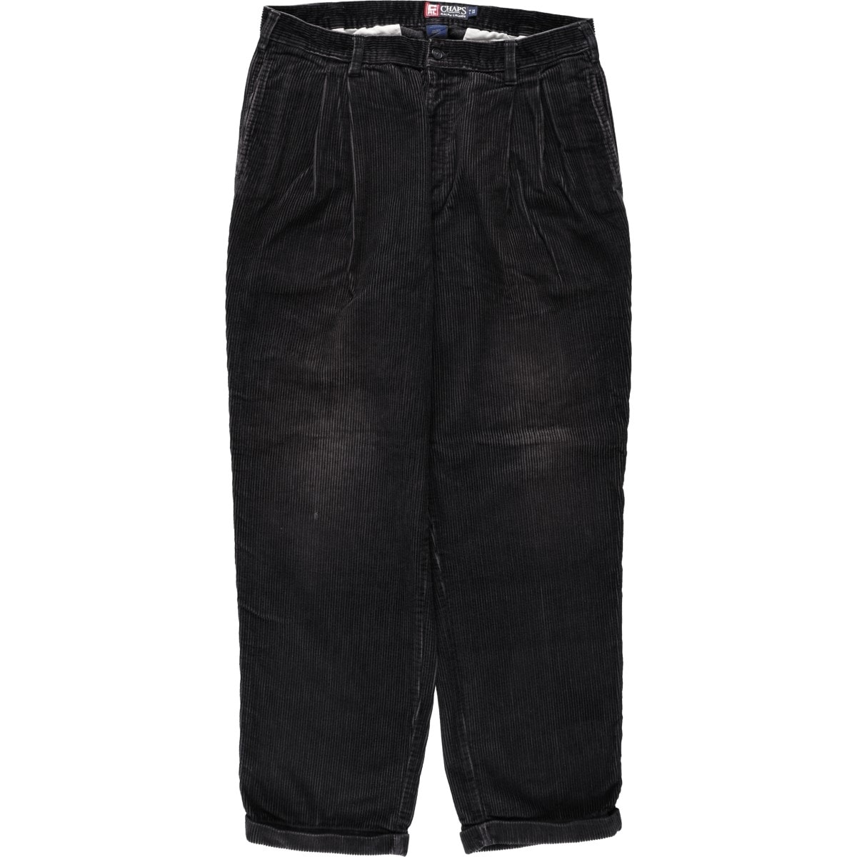 古着 ラルフローレン Ralph Lauren CHAPS チャップス ツータック コーデュロイパンツ メンズw34相当/eaa681961