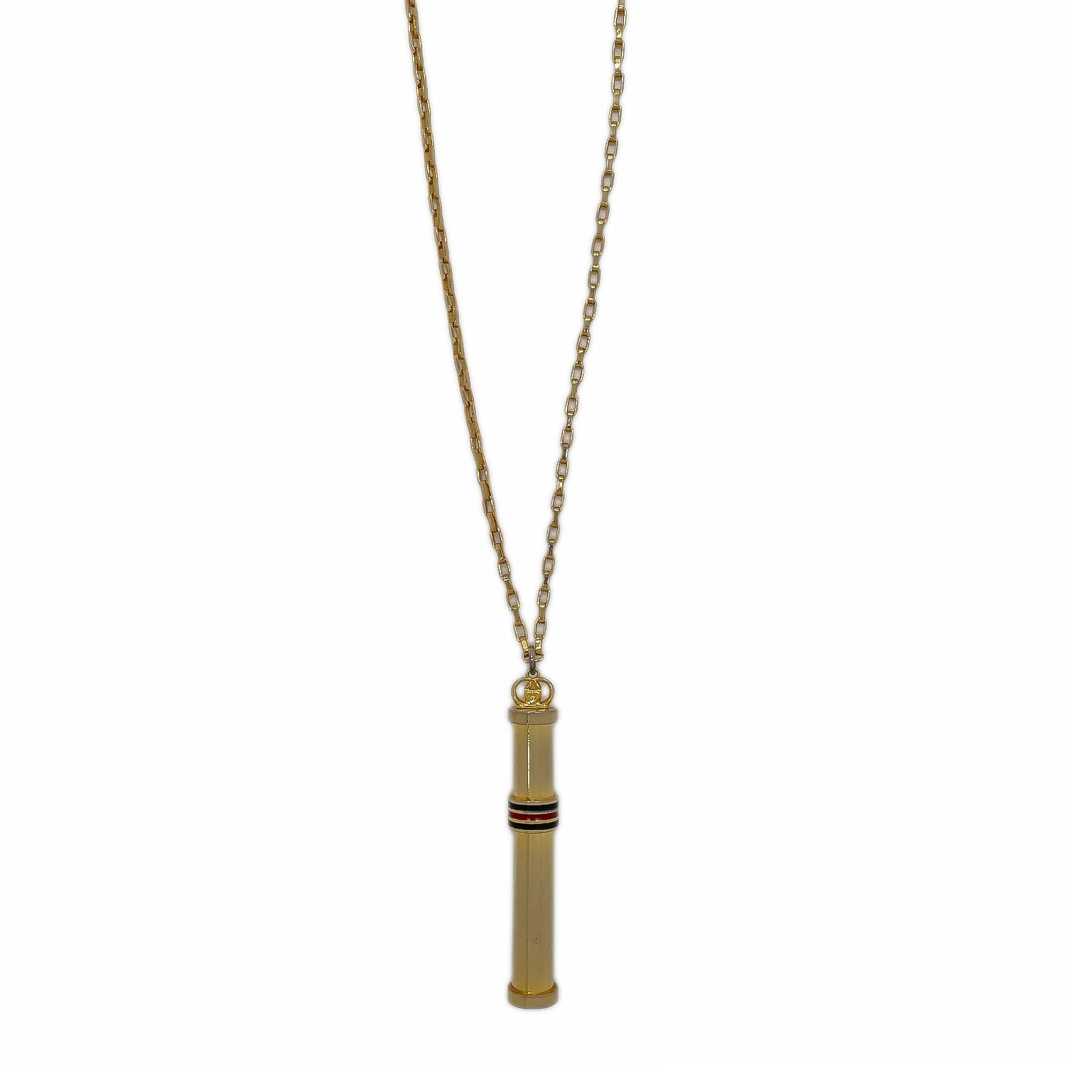 GUCCI グッチ シェリーライン ネックレス
 メタル ゴールド レディース
 【中古】