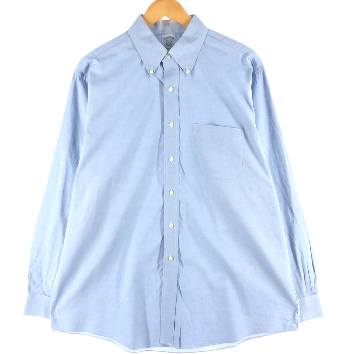 古着 ブルックスブラザーズ Brooks Brothers Est.1818 CLASSIC 長袖 ボタンダウンシャツ メンズXL相当/eaa558911