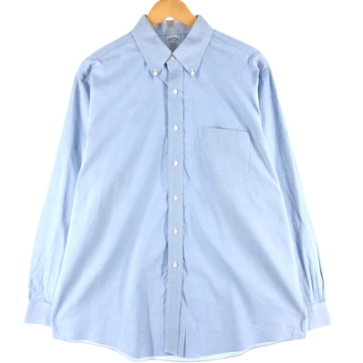 古着 ブルックスブラザーズ Brooks Brothers Est.1818 CLASSIC 長袖 ボタンダウンシャツ メンズXL相当/eaa558911
