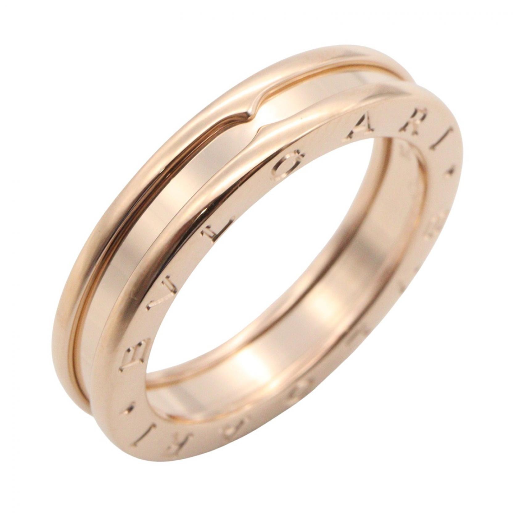 ブルガリ BVLGARI B-zero1 ビーゼロワン リング 1バンド リング・指輪 ジュエリー K18PG(ピンクゴールド) メンズ レディース ゴールド系 36003 【中古】