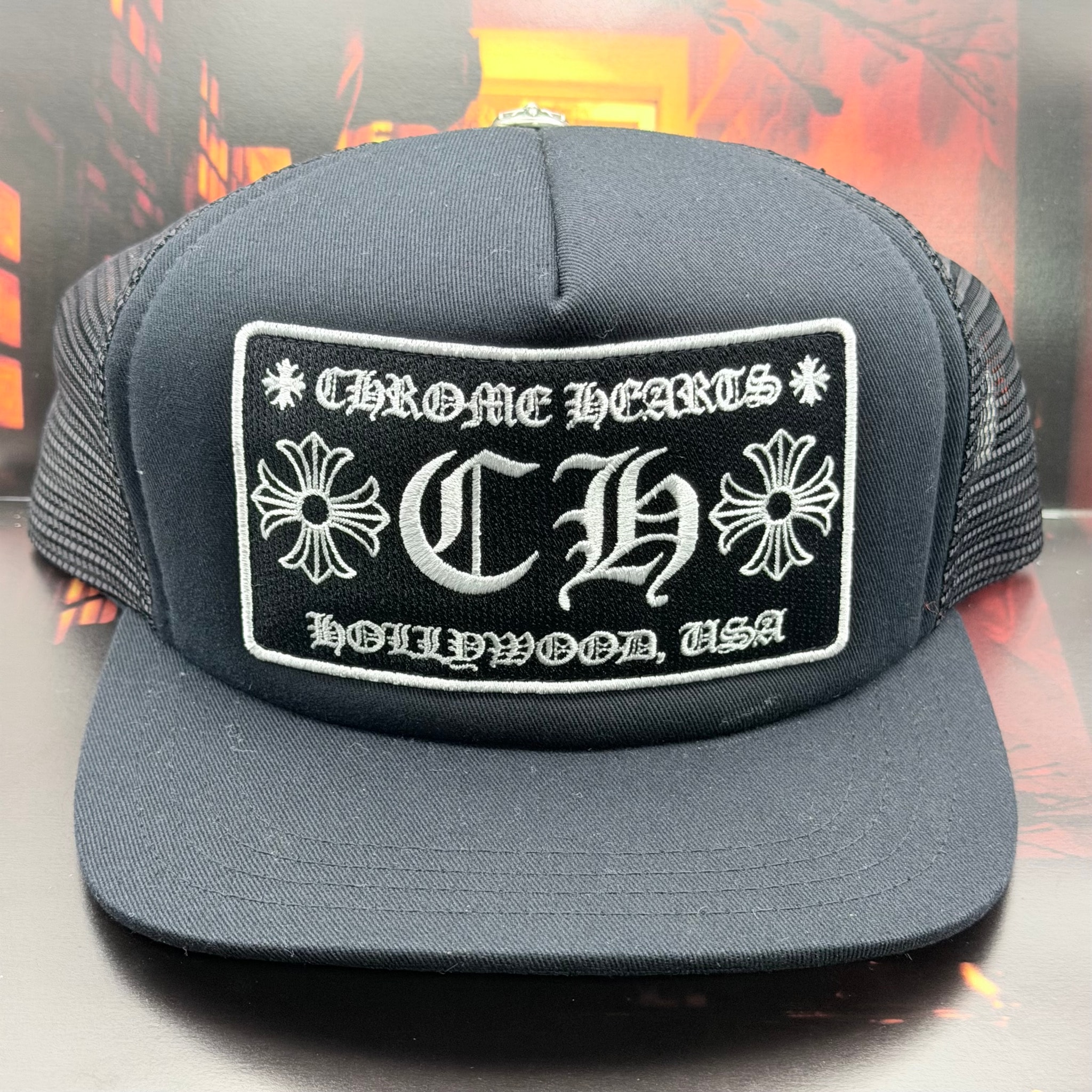 Chrome Hearts Trucker Cap CH "Black"