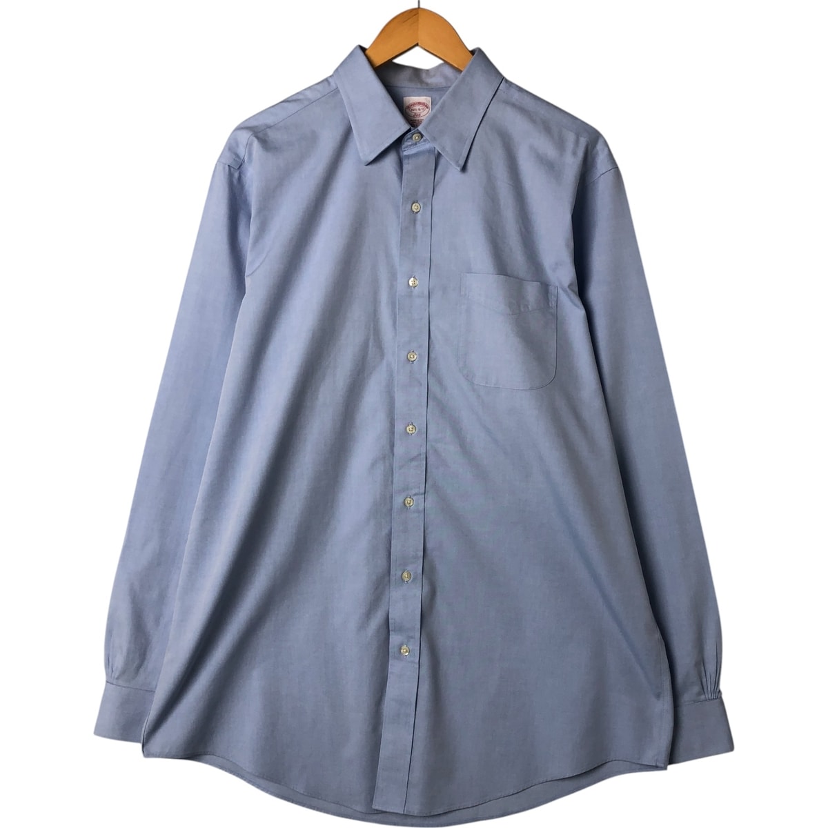 古着 ブルックスブラザーズ Brooks Brothers 346 長袖 コットンシャツ メンズL相当/eaa551892