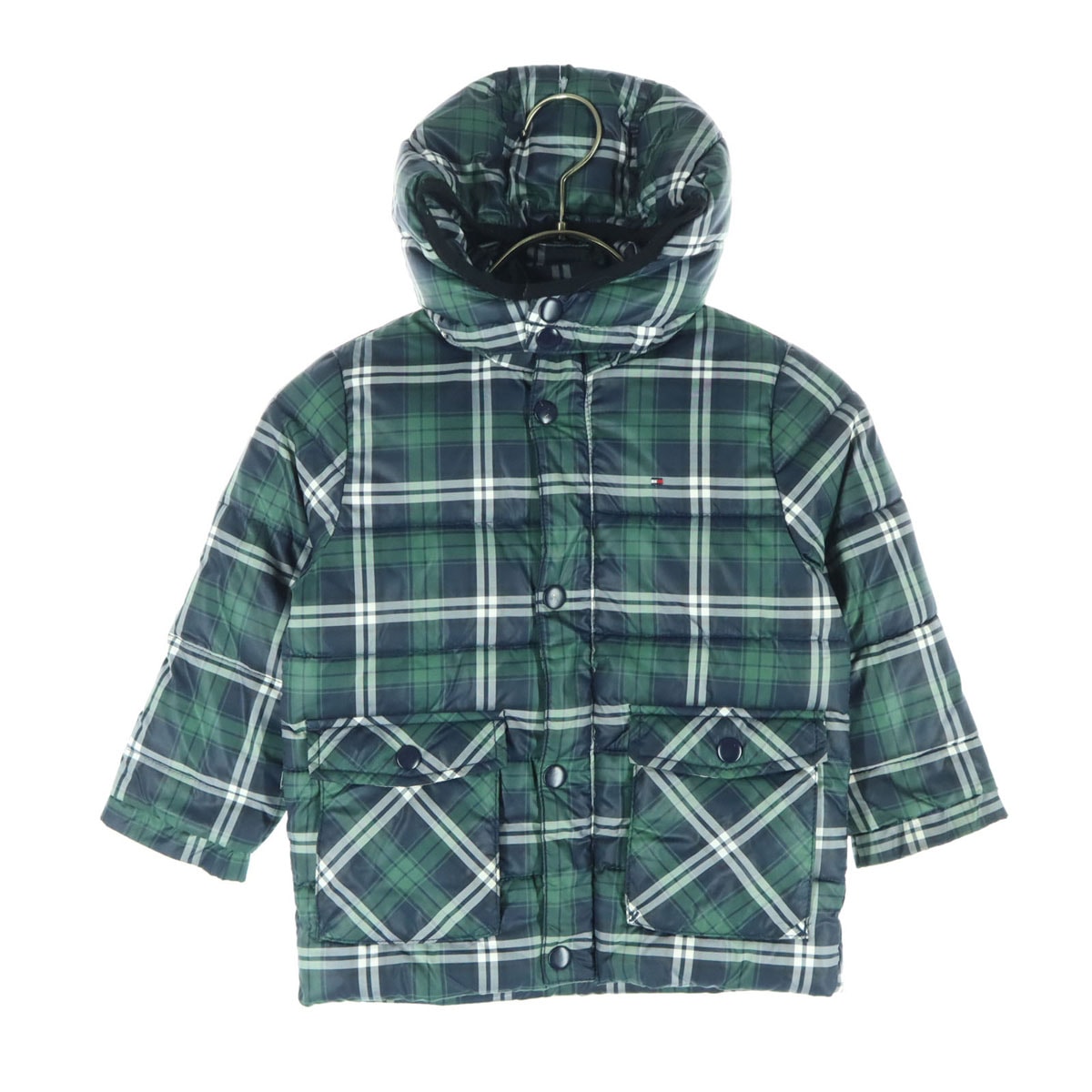 やや傷や汚れあり】TOMMY HILFIGER トミーヒルフィガー チェック柄