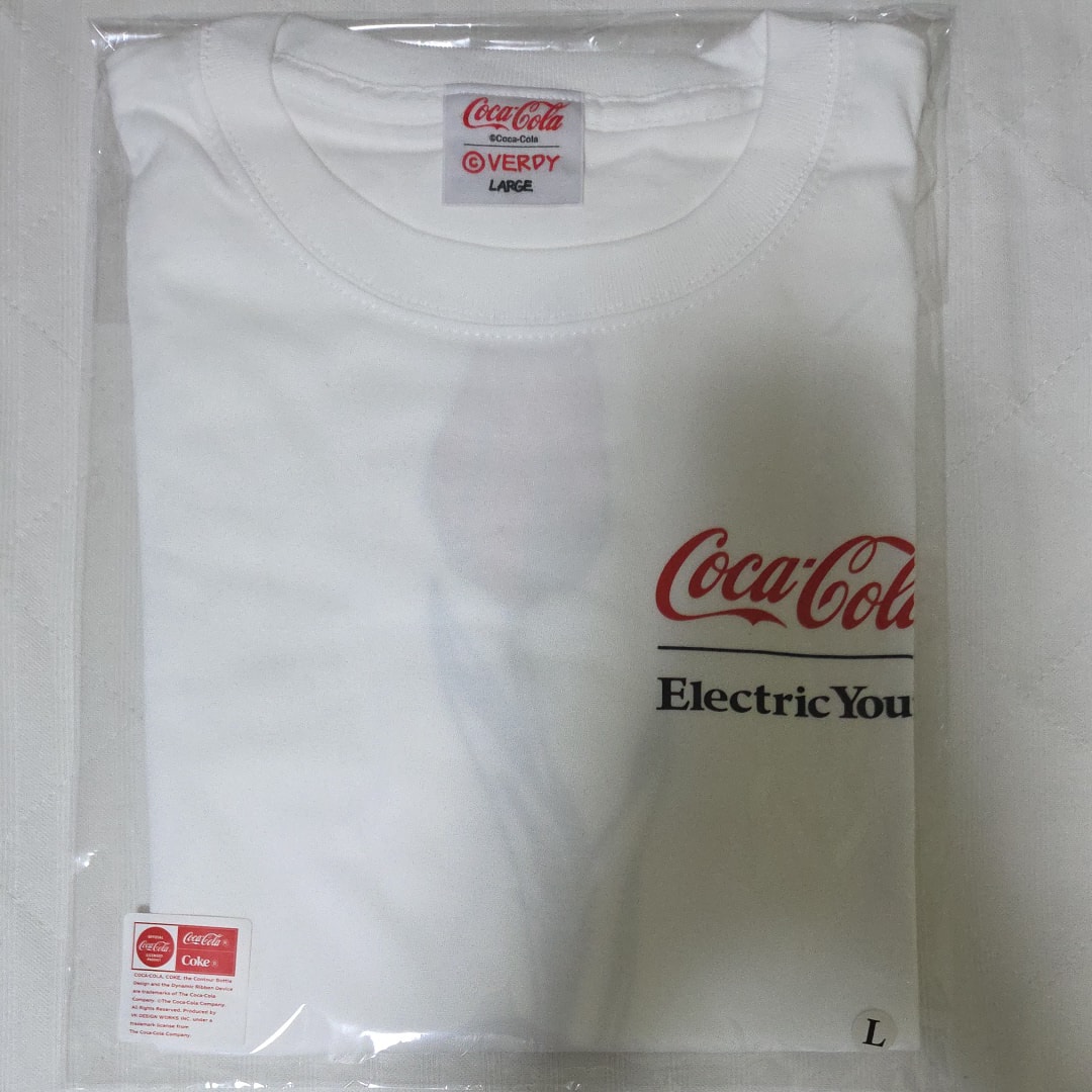 Coca-Cola Electric Youth Tシャツ Lサイズ 白 verdy