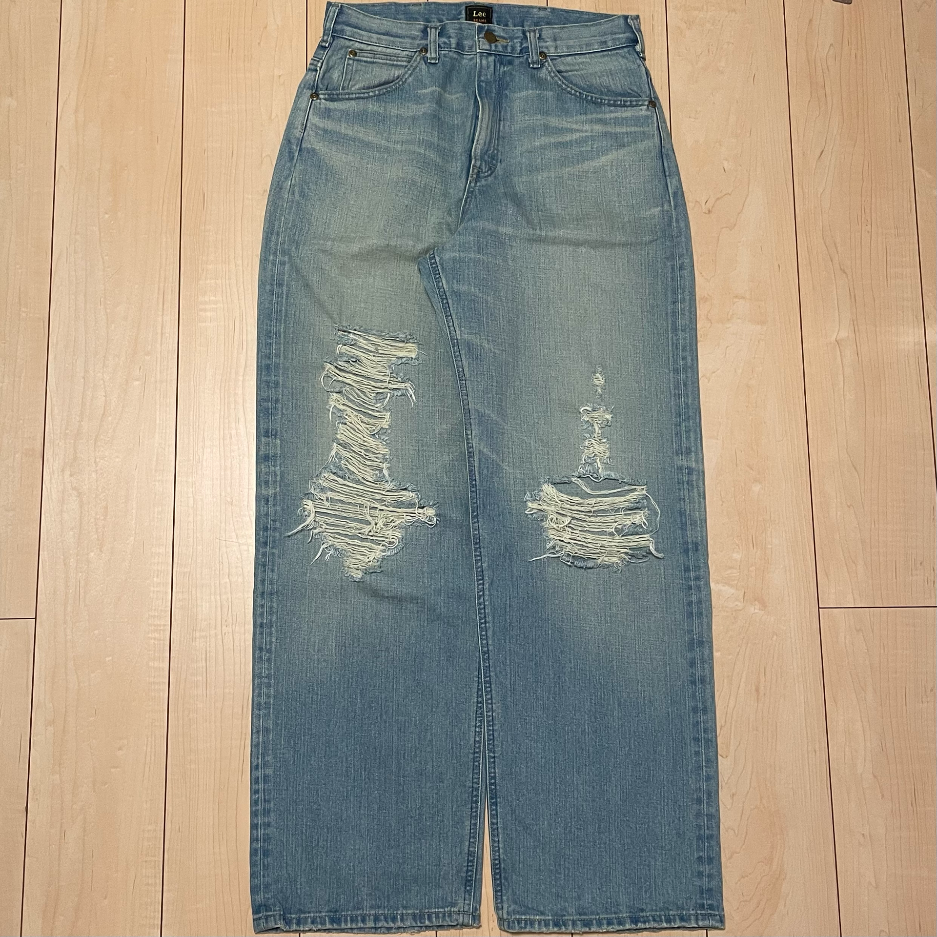 Lee x BEAMS 101 Clush Denim Pants "Light Used" LB0624