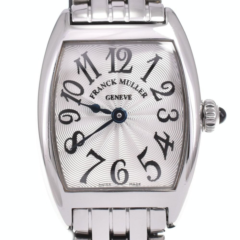 値下 フランクミュラー FRANCK MULLER 2252QZ トノウカーベックス インターミディエ クォーツ レディース 美品 A#145113