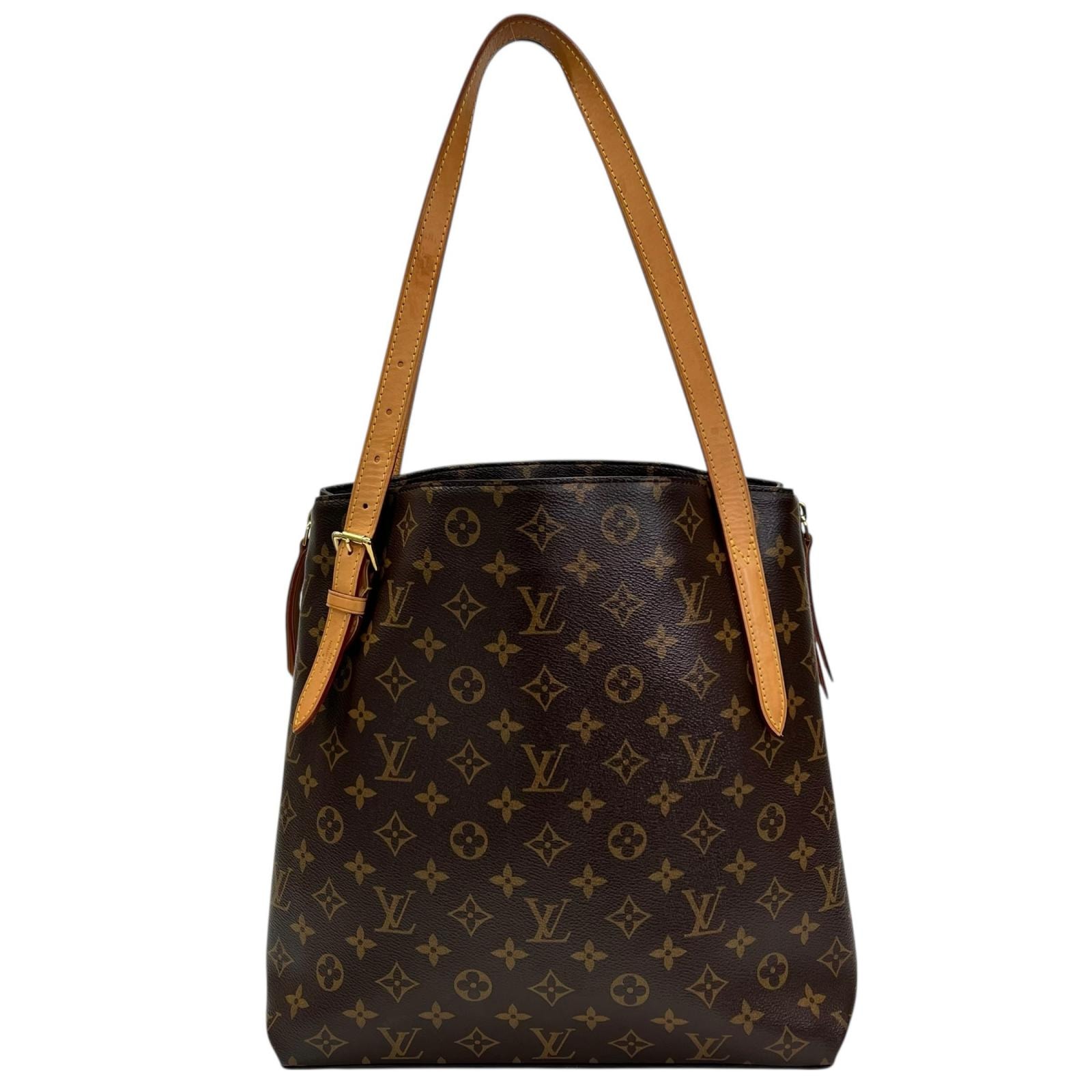 美品 LOUIS VUITTON ルイ・ヴィトン ヴォルテール M41208 トートバッグ モノグラムキャンバス ブラウン レディース【中古】