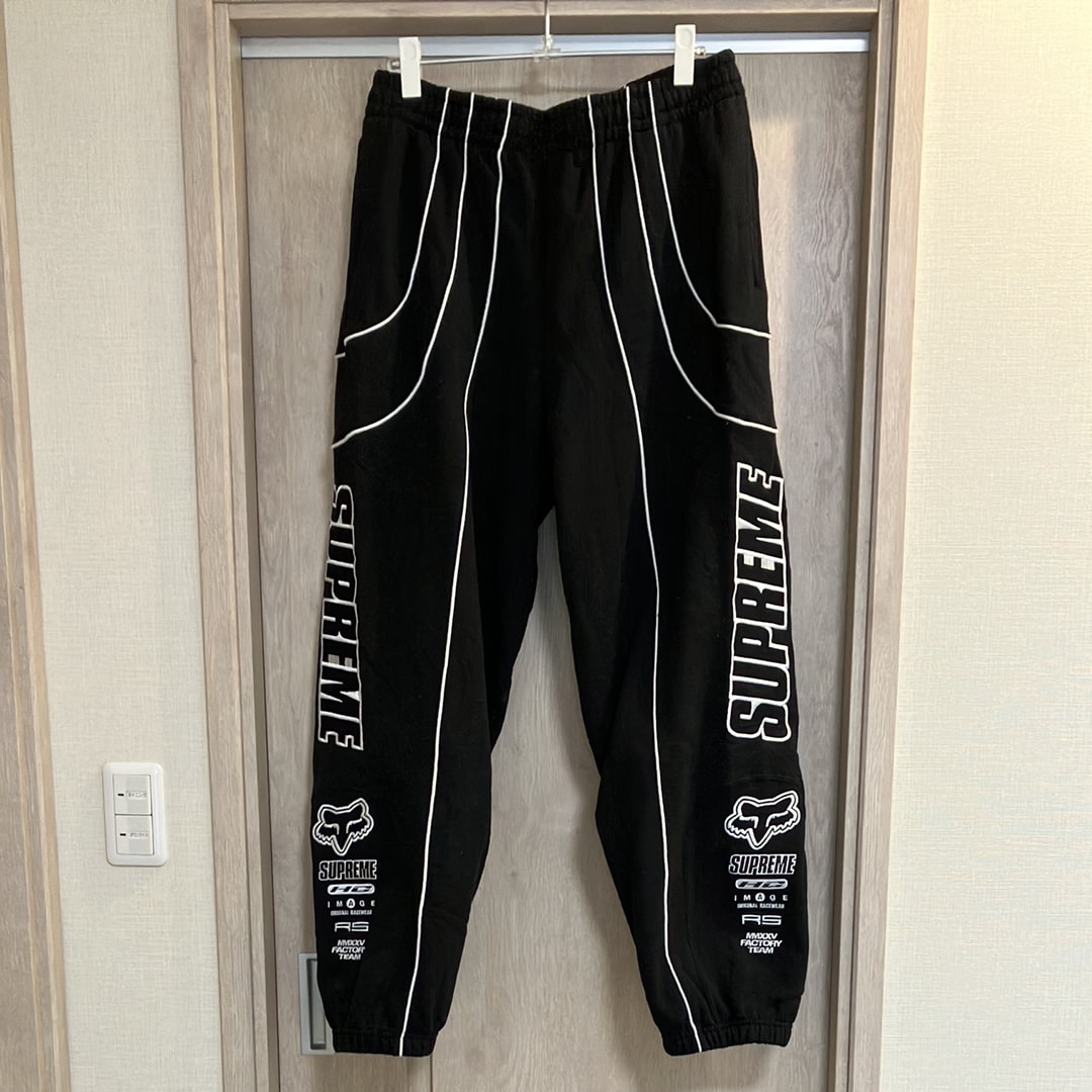 Supreme x Fox Racing Sweatpant "Black"