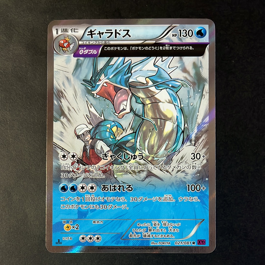 ギャラドス R :1ED [XY7 021/081](拡張パック「バンデットリング」)